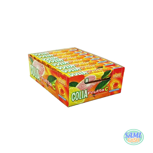 Caramelle Golia Frutta C Agrumi Stick 24 Pezzi
