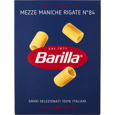 BARILLA 084 MEZZE MANICHE RIGATE 500 12 PZ.