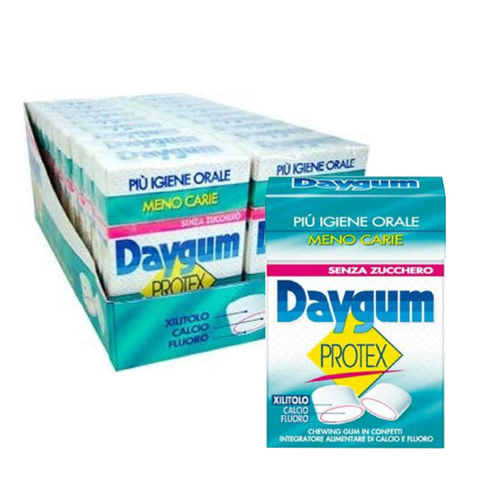 Daygum Protex Astuccio 20 Pezzi Chewing Gum