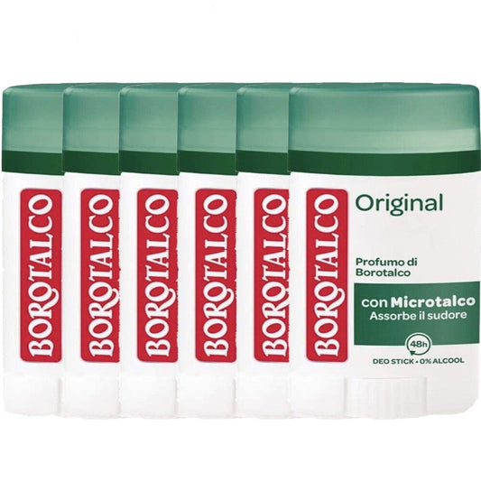 Deodorante Borotalco Stick 40ml Originale 6pz
