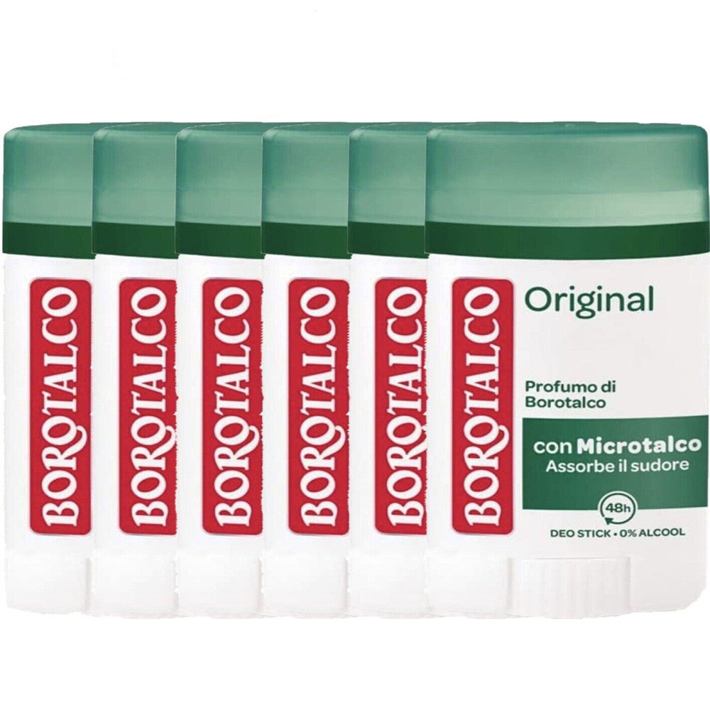 Deodorante Borotalco Stick 40ml Originale 6pz