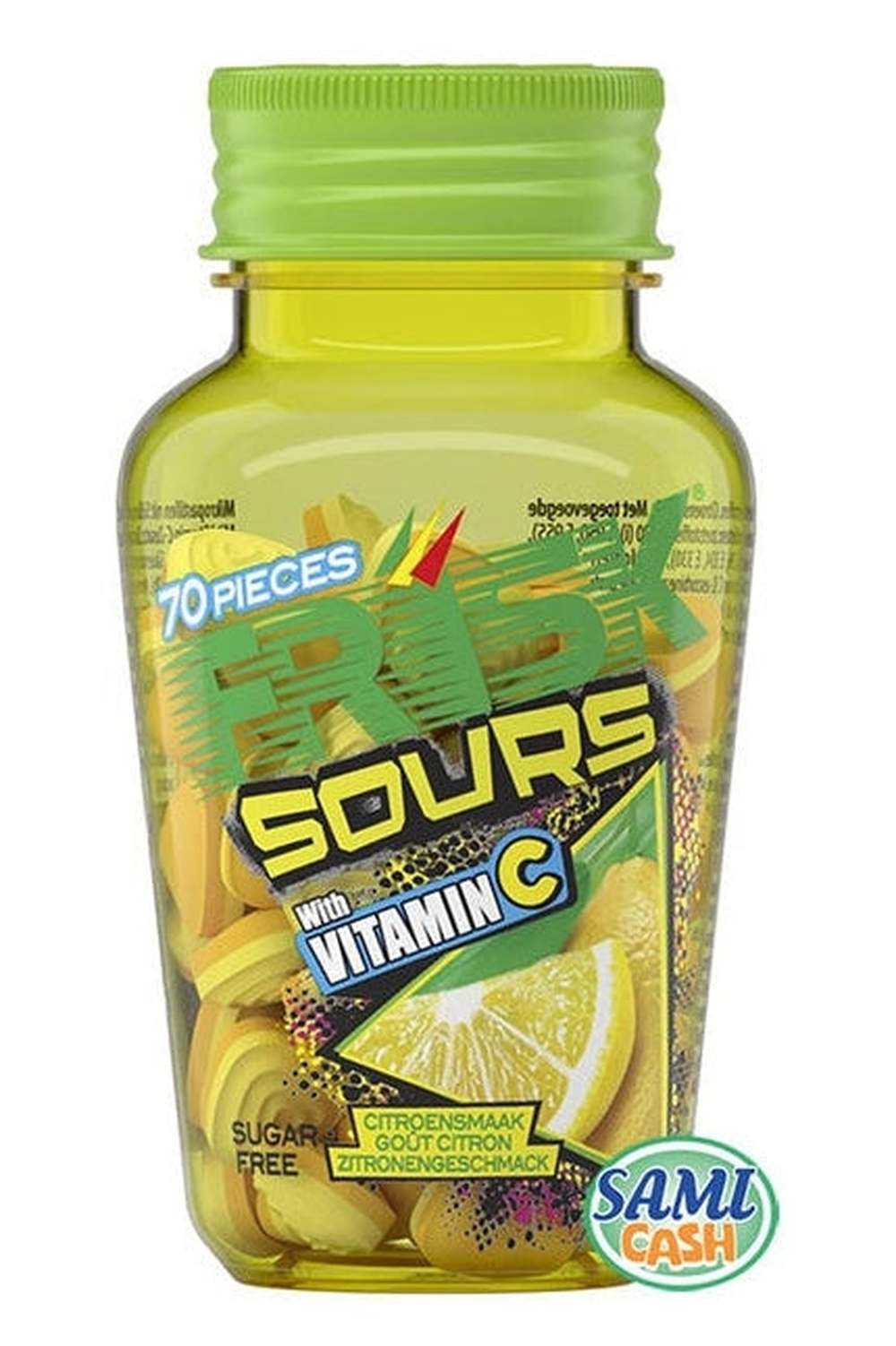 Caramelle Frisk Sours Lemon Barattolo 6 Pezzi