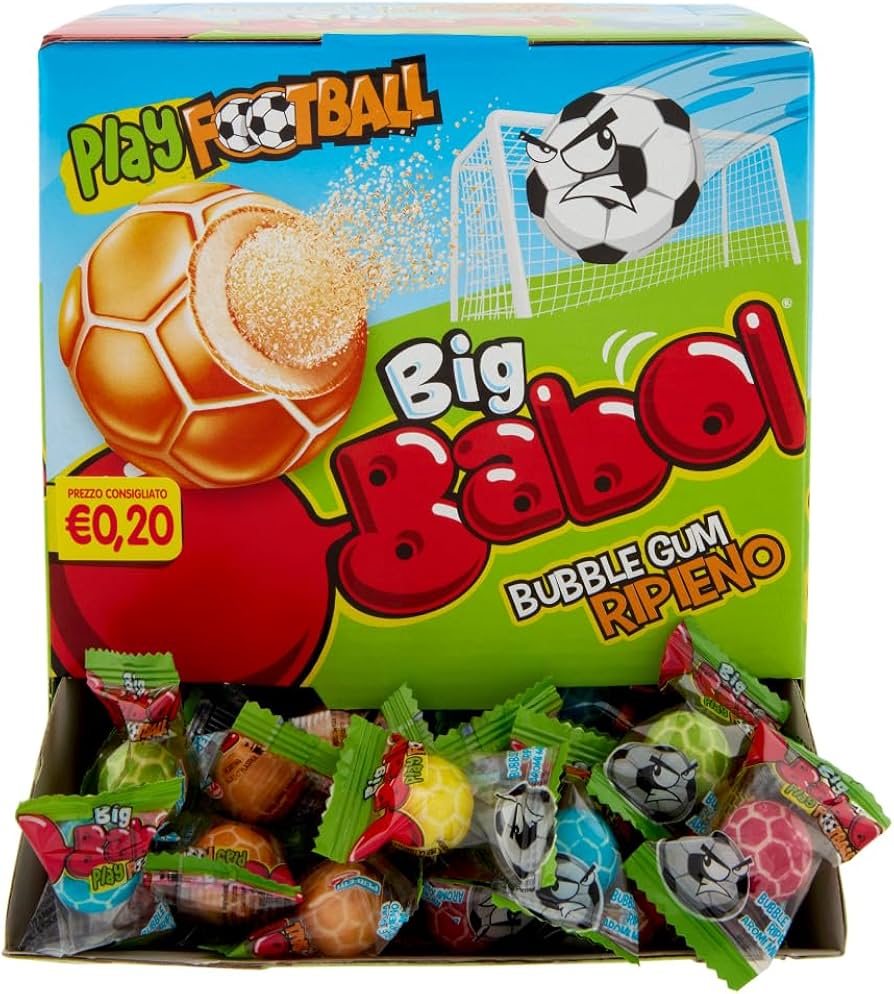 Big Babol Play Football Monopezzo x200