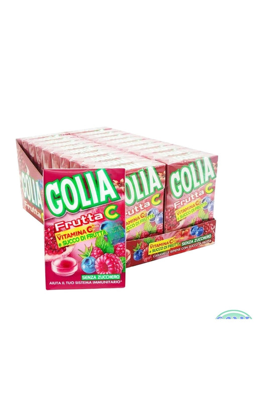 Caramelle Golia Frutta C Frutti Rossi Astuccio 20 Pezzi