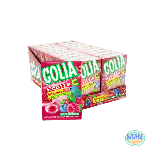 Caramelle Golia Frutta C Frutti Rossi Astuccio 20 Pezzi