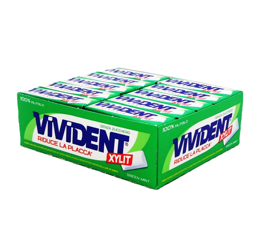 Vivident Xylit Green Mint Stick 10x40