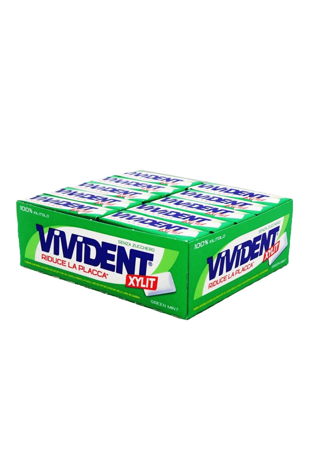 Vivident Xylit Green Mint Stick 10x40