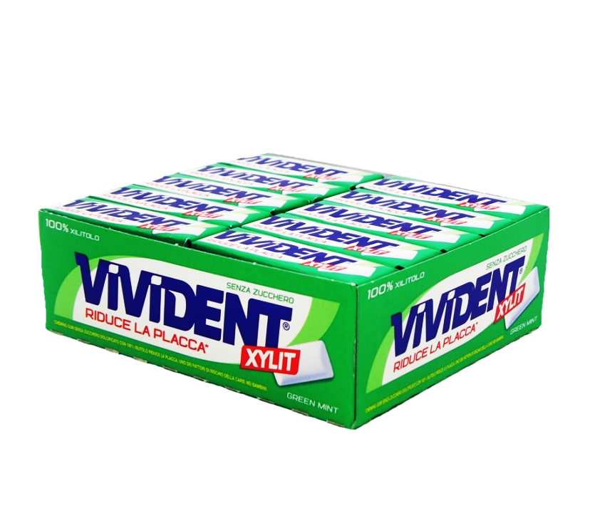 Vivident Xylit Green Mint Stick 10x40