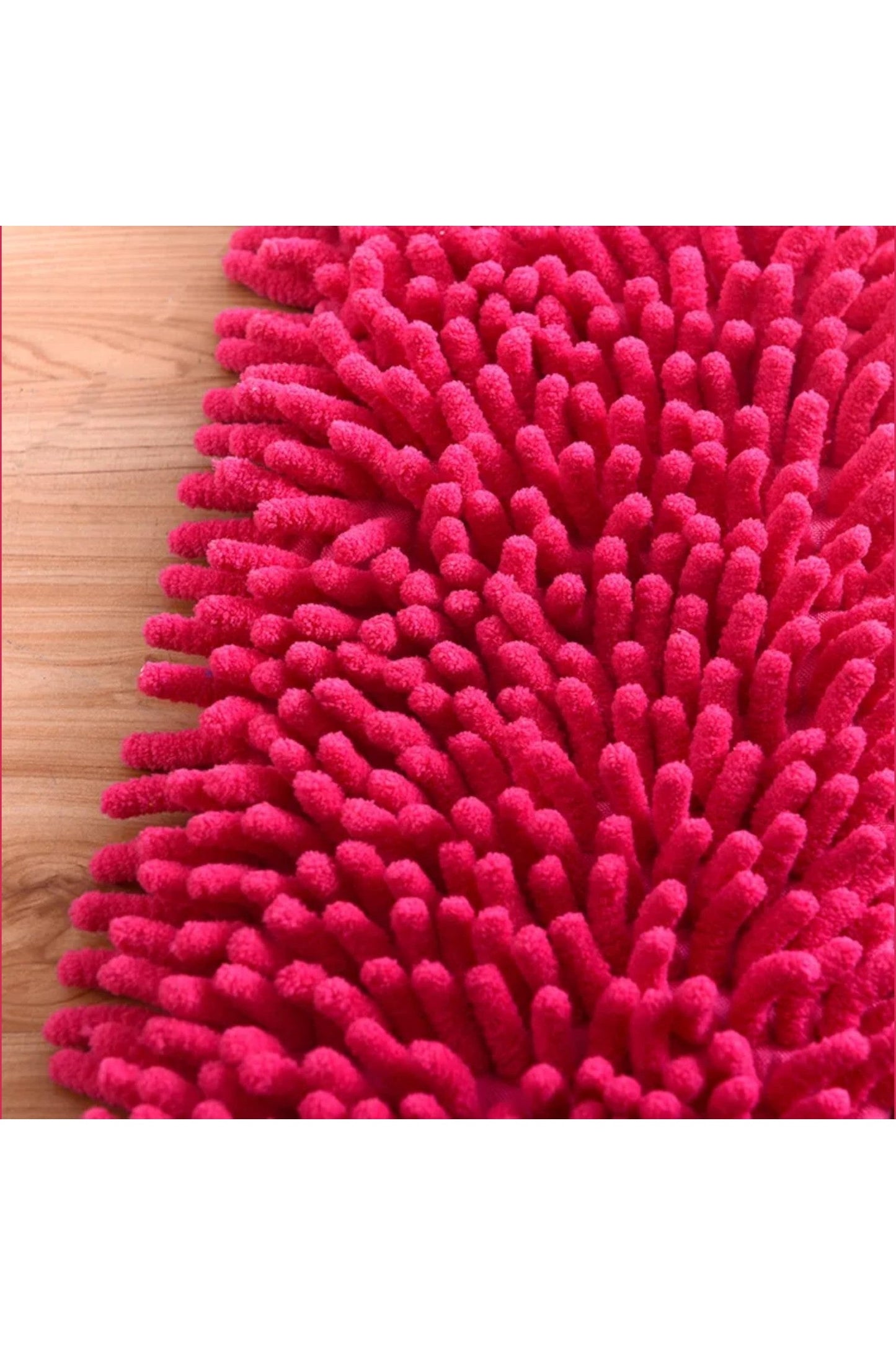4x Rivestimento di Ricambio per Mocio per Pavimenti in Microfibra di Ciniglia Per Pulizia della Casa copertura di ricambio per tergicristalli per pavimenti(4 pezzi - rosa/arancione/verde/azzurro)