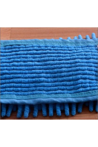 4x Rivestimento di Ricambio per Mocio per Pavimenti in Microfibra di Ciniglia Per Pulizia della Casa copertura di ricambio per tergicristalli per pavimenti(4 pezzi - rosa/arancione/verde/azzurro)