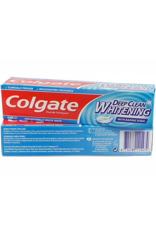 Dentifricio Colgate 100ml Deep Clean Whitening