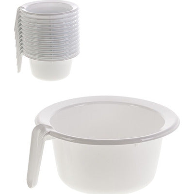 PLASTIC F.VASINO BIANCO CM.24 12 PZ