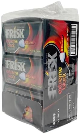 Frisk Extreme Black - black mint 12 pz