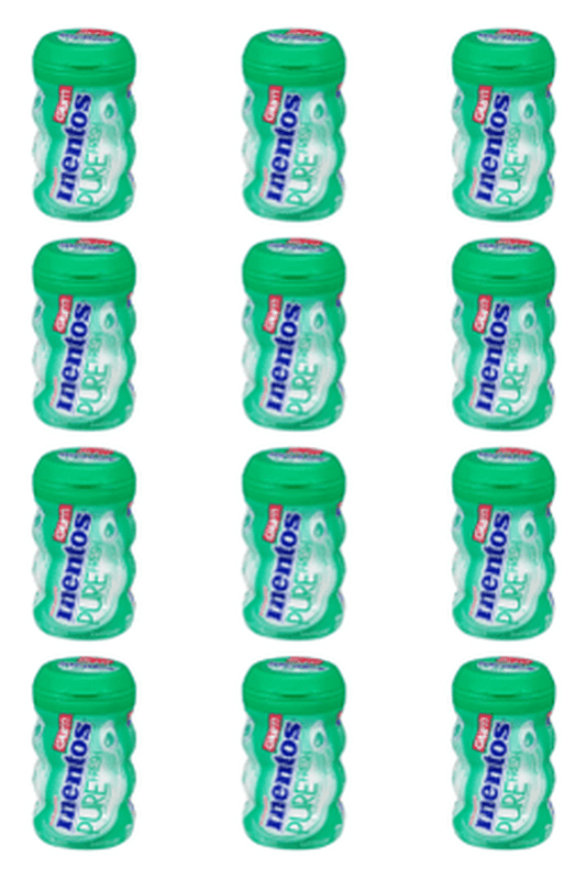 Chewing Gum Mentos Pure Fresh Fresh Mint Medium Bottle