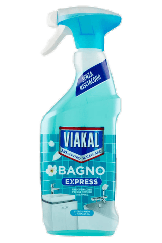 Viakal Anticalcare Spray Doccia 470ml Fiori Primavera Anticalcare 15pz