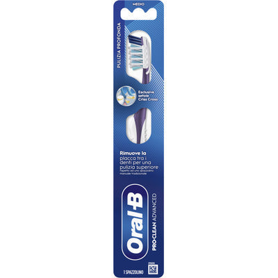 ORAL B SPAZZOLINO PRO CLEAN ADVANCED 12 PZ