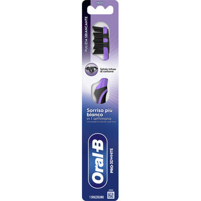 ORAL B SPAZZOLINO PRO CLEAN CHARCOAL 12 PZ