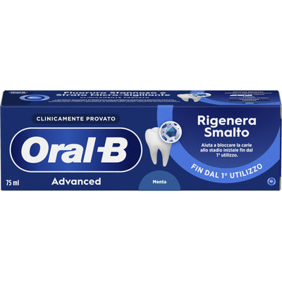 ORAL B DENTIF.ADVANCED RIGEN.SMALTO 75 6 PZ