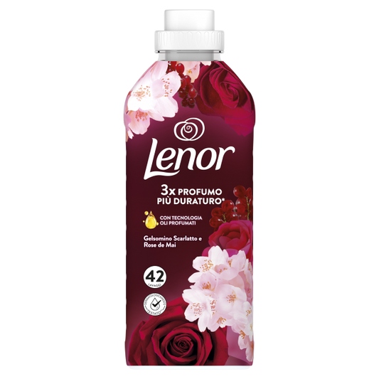 Lenor Ammorbidente 42 Lavaggi Gelsomino Scarlatto Intenso 6pz