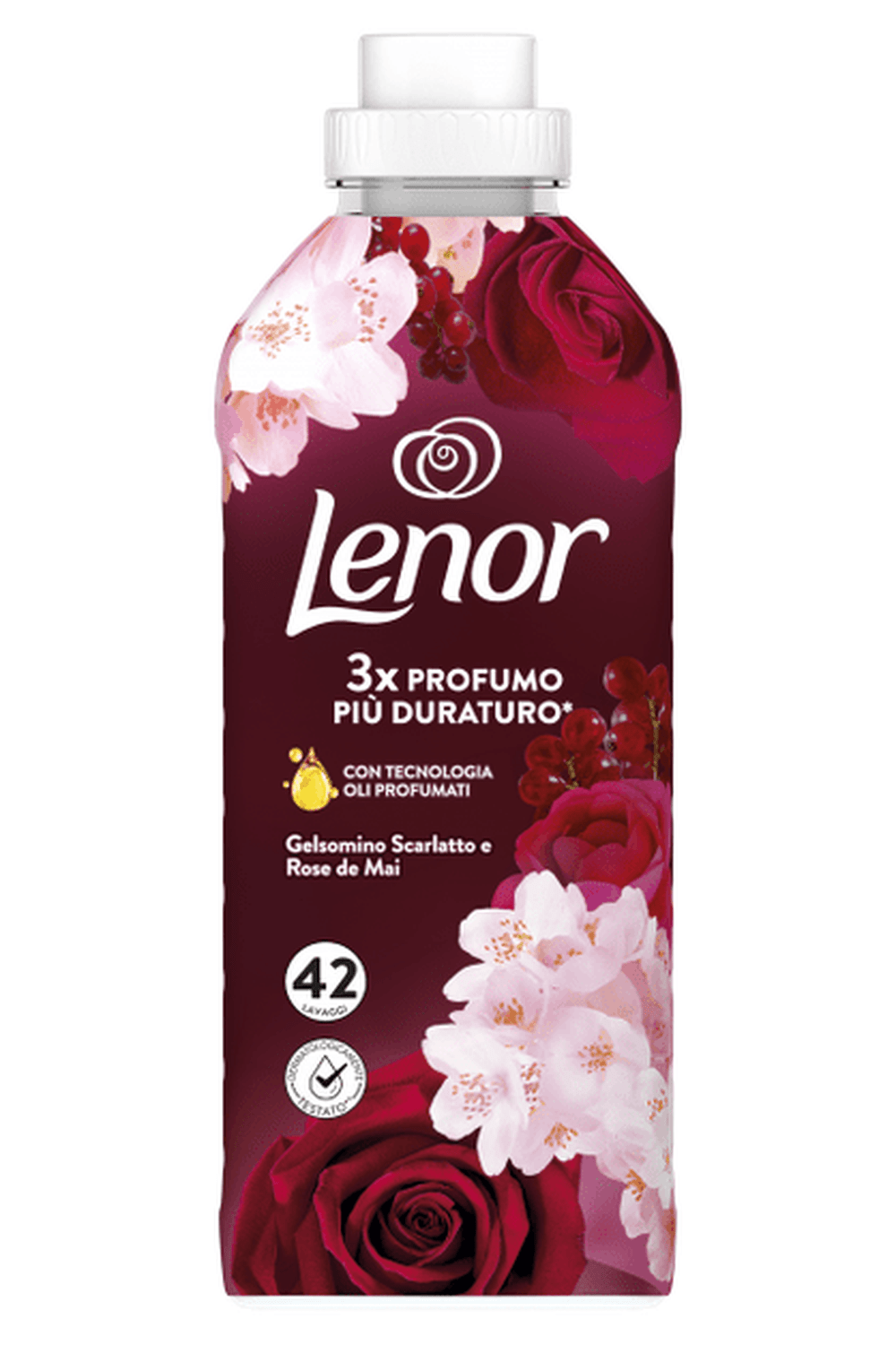 Lenor Ammorbidente 42 Lavaggi Gelsomino Scarlatto Intenso 6pz