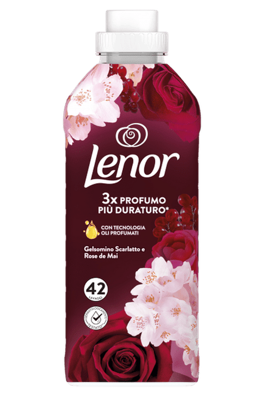Lenor Ammorbidente 42 Lavaggi Gelsomino Scarlatto Intenso 6pz