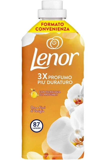 Lenor Ammorbidente 87 Lavaggi Oro e Fiori Profumo Lungo 6pz