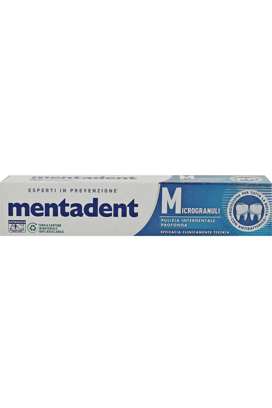 Mentadent P Dentifricio Microgranuli 75ml Pulizia Profonda Smalto 10pz