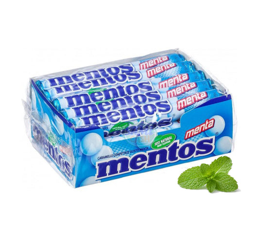 Caramelle Mentos Menta Stick 40 Pezzi