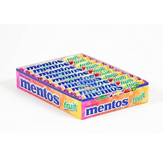 Caramelle Mentos Frutta Stick 20 Pezzi