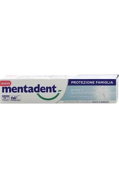 Mentadent Protezione Famiglia 75ml BIANCO QUOTIDIANO 12pz
