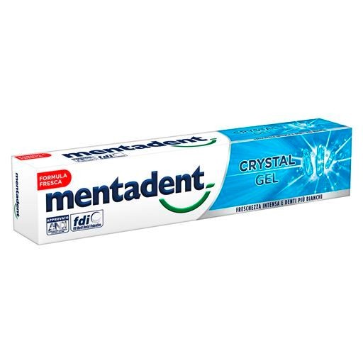 Mentadent Cristal Gel 75ml 10pz