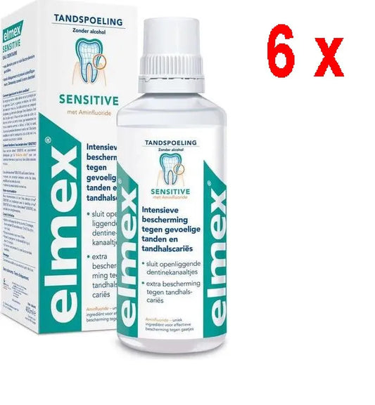 Collutorio Elmex 400ml Sensitive 6pz