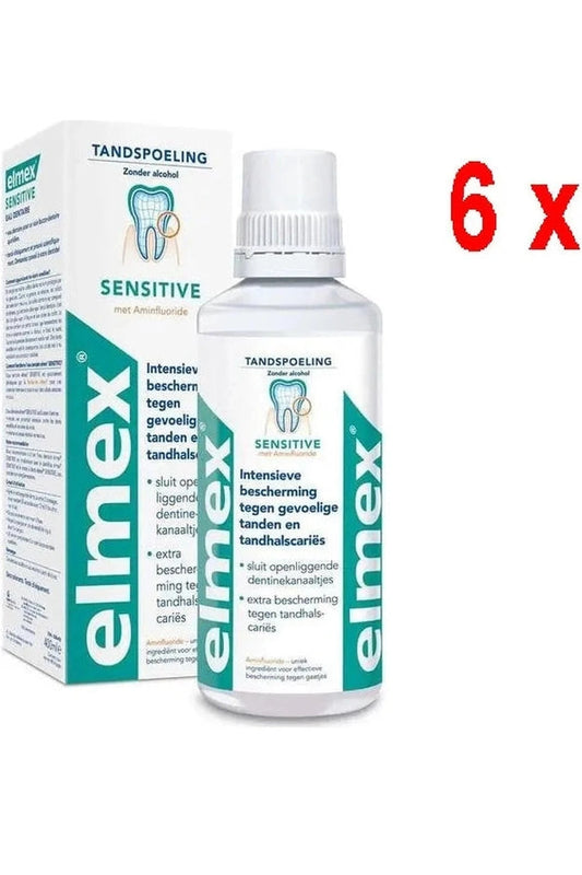Collutorio Elmex 400ml Sensitive 6pz