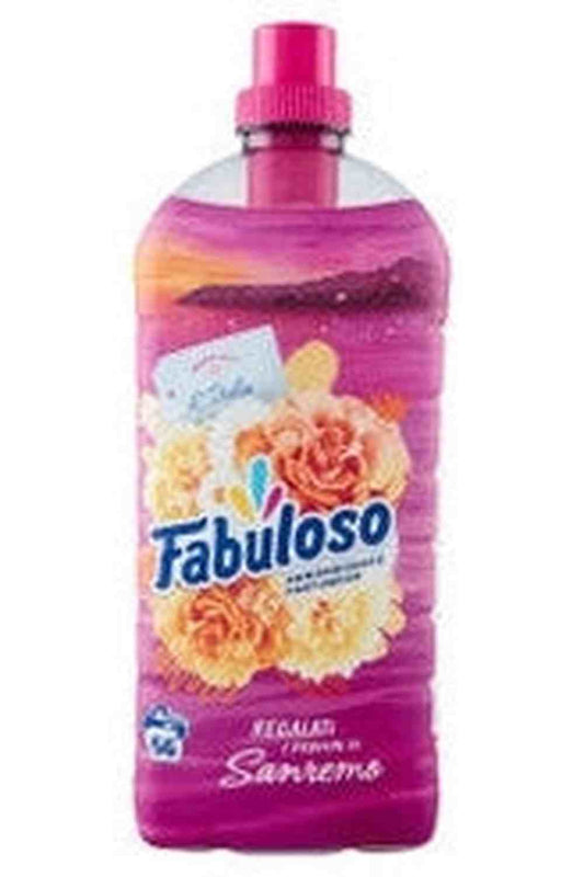 Fabuloso Ammorbidente Concentrato Profumi di Sanremo 1,25L – Freschezza Floreale e Morbidezza Intensa per un Bucato Profumatissimo