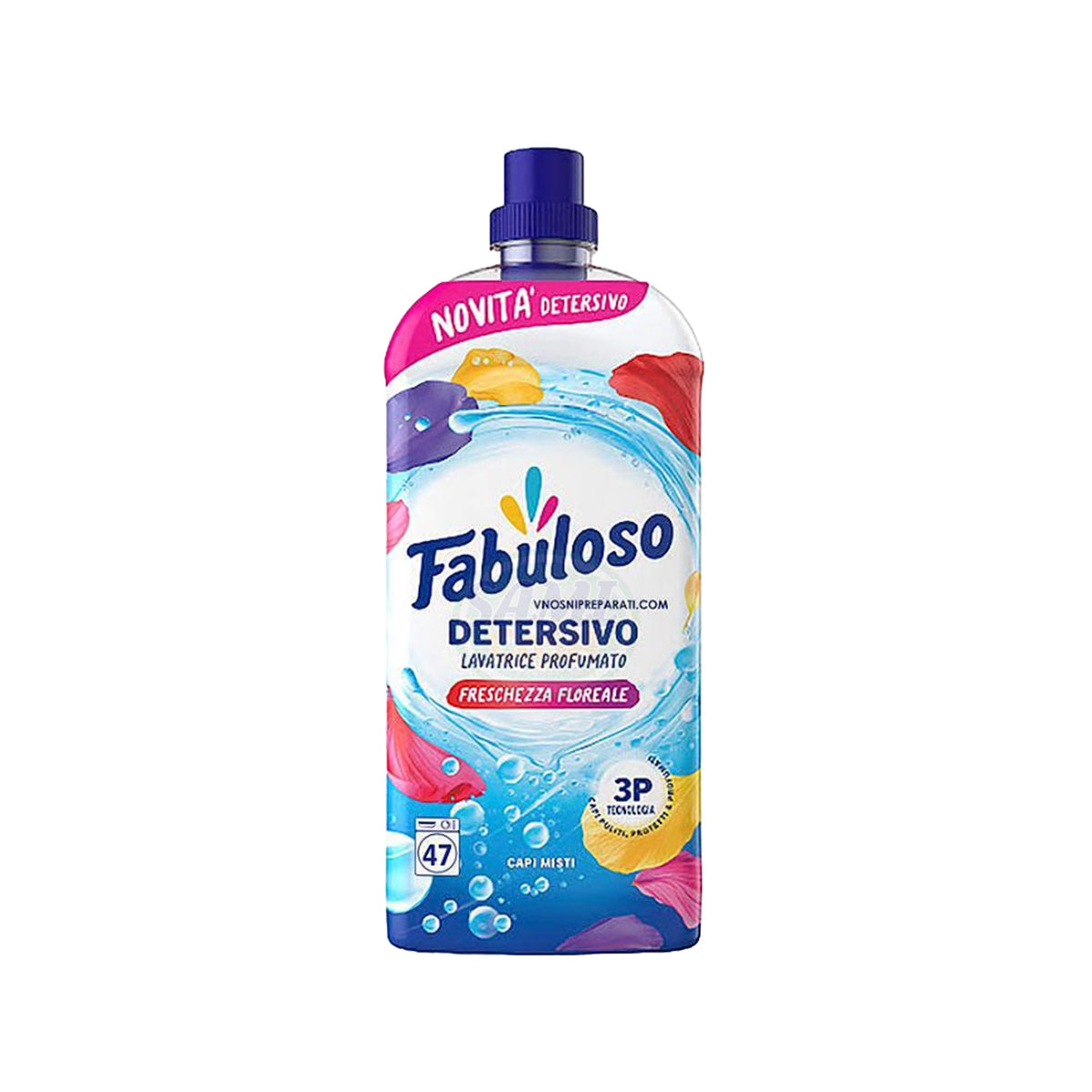 FABULOSO LAVATRICE 1,9 LT X 47 LAV. FRESCHEZZA FLOREALE 6 Pack