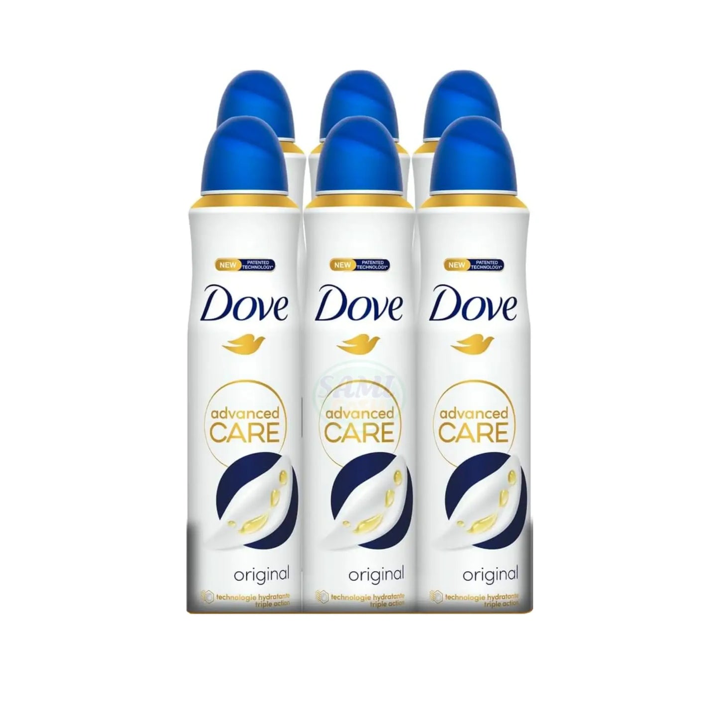 Dove Deodorante Original Spray 250 ml 6pz