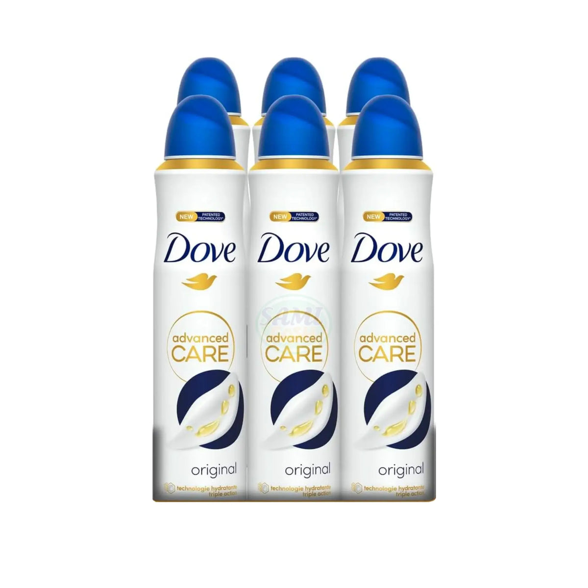 Dove Deodorante Original Spray 250 ml 6pz