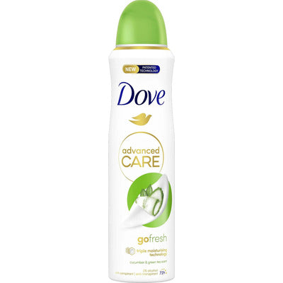 DOVE DEO SPRAY ADVANCED CETRIOLO ML150 6 PZ