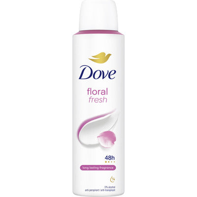 DOVE DEO SPRAY 48 ORE FLORAL ML.150 3 PZ