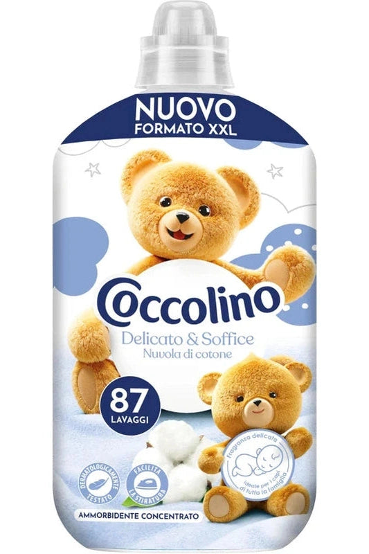 COCCOLINO AMM. CONC. 1827 ML X 87 LAV DELICATO & SOFFICE NUVOLA DI COTONE 6 Pack