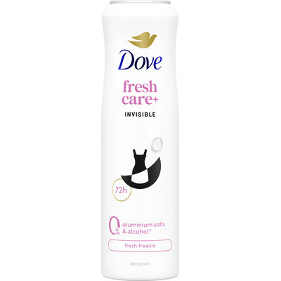 DOVE DEO SPRAY 0% FRESH FRESIA ML.150 3 PZ