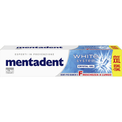 MENTADENT DENTIFR.CRYSTAL GEL ML.100 12 PZ