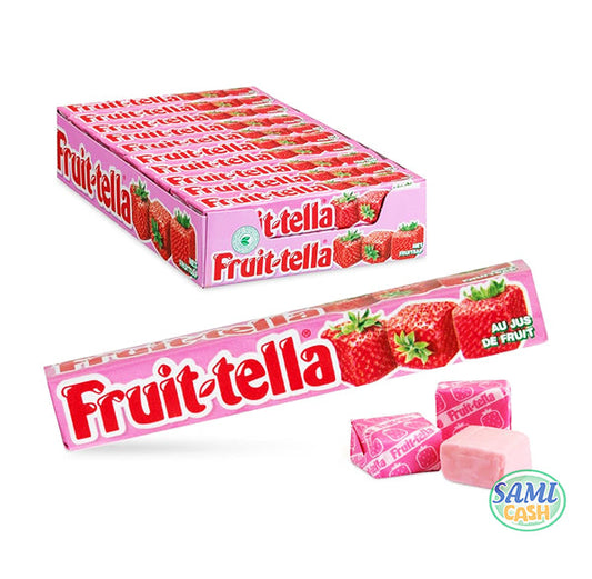 Caramelle Fruittella Chewy Fragola Stick 20 Pezzi