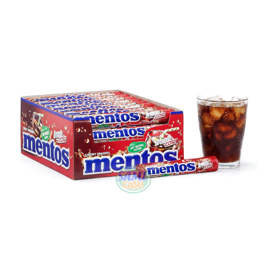 Caramelle Mentos Cola Stick 20 Pezzi