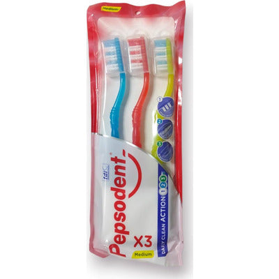 PEPSODENT SPAZZOLINO TRIPLE CLEAN PZ.3 12 PZ