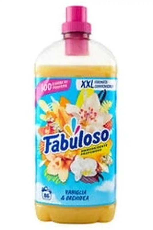 Fabuloso Ammorbidente Concentrato Vaniglia 1,9L – Morbidezza Delicata e Profumo Avvolgente per un Bucato da Coccolare