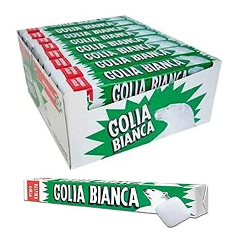 Caramelle Golia Bianca Stick 24 Pezzi