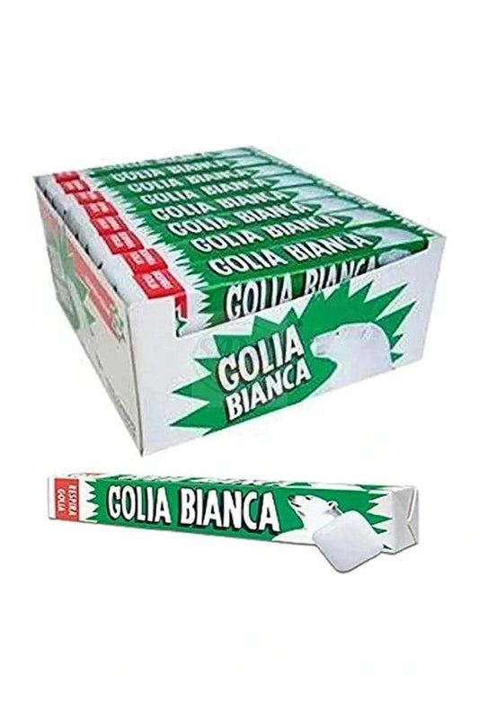 Caramelle Golia Bianca Stick 24 Pezzi