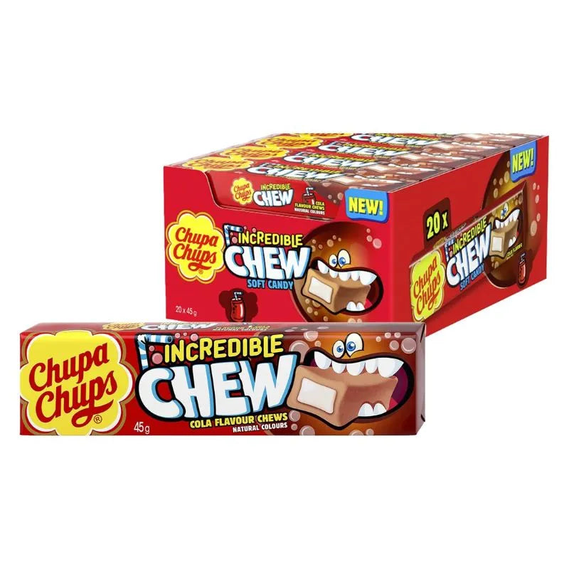 Chupa Chups Incredible Chew Cola 20 Pezzi