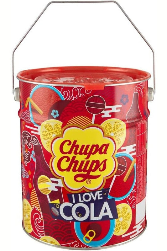 Chupa Chups latta Cola Tin 150 Pezzi